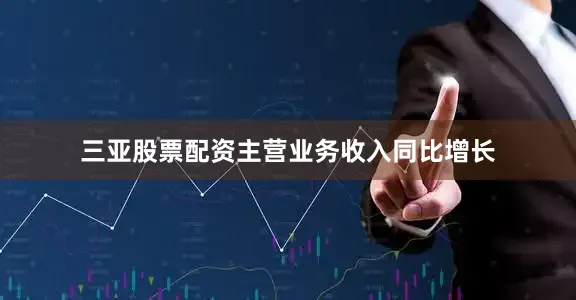 三亚股票配资主营业务收入同比增长