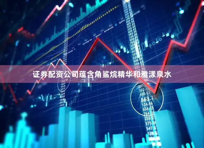 证券配资公司蕴含角鲨烷精华和雅漾泉水